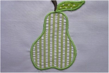 Poire appliquée